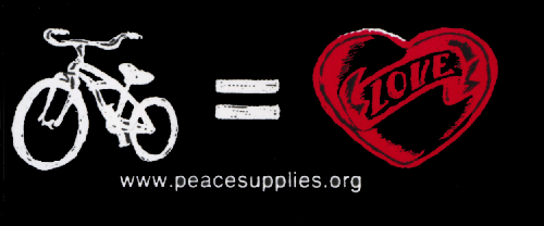 Bike Love Bike Sticker Peace Supplies That way, you can let the world know what you'd rather be. bike love bike sticker