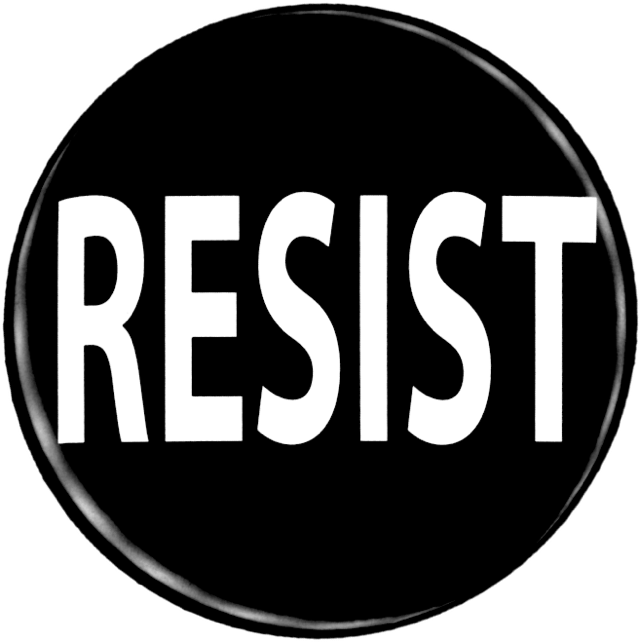 Resist Button - Peace Supplies