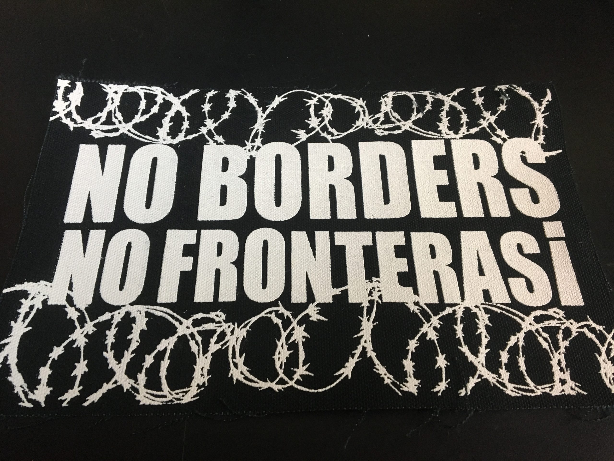 No Borders Patch - Peace Supplies