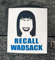Recall Wadsack Sticker sack wadsack